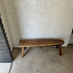 Wooden Slab Coffee Table