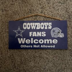 Cowboys Sign