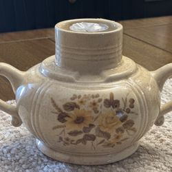McCoy Candle Hurricane Ornamental Lamp Camel Speck