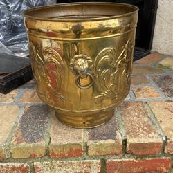 Brass Bucket Solid Brass