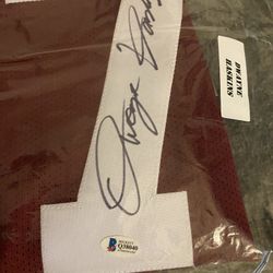 Dwayne Haskins Signed NFL Jersey Washington Redskins