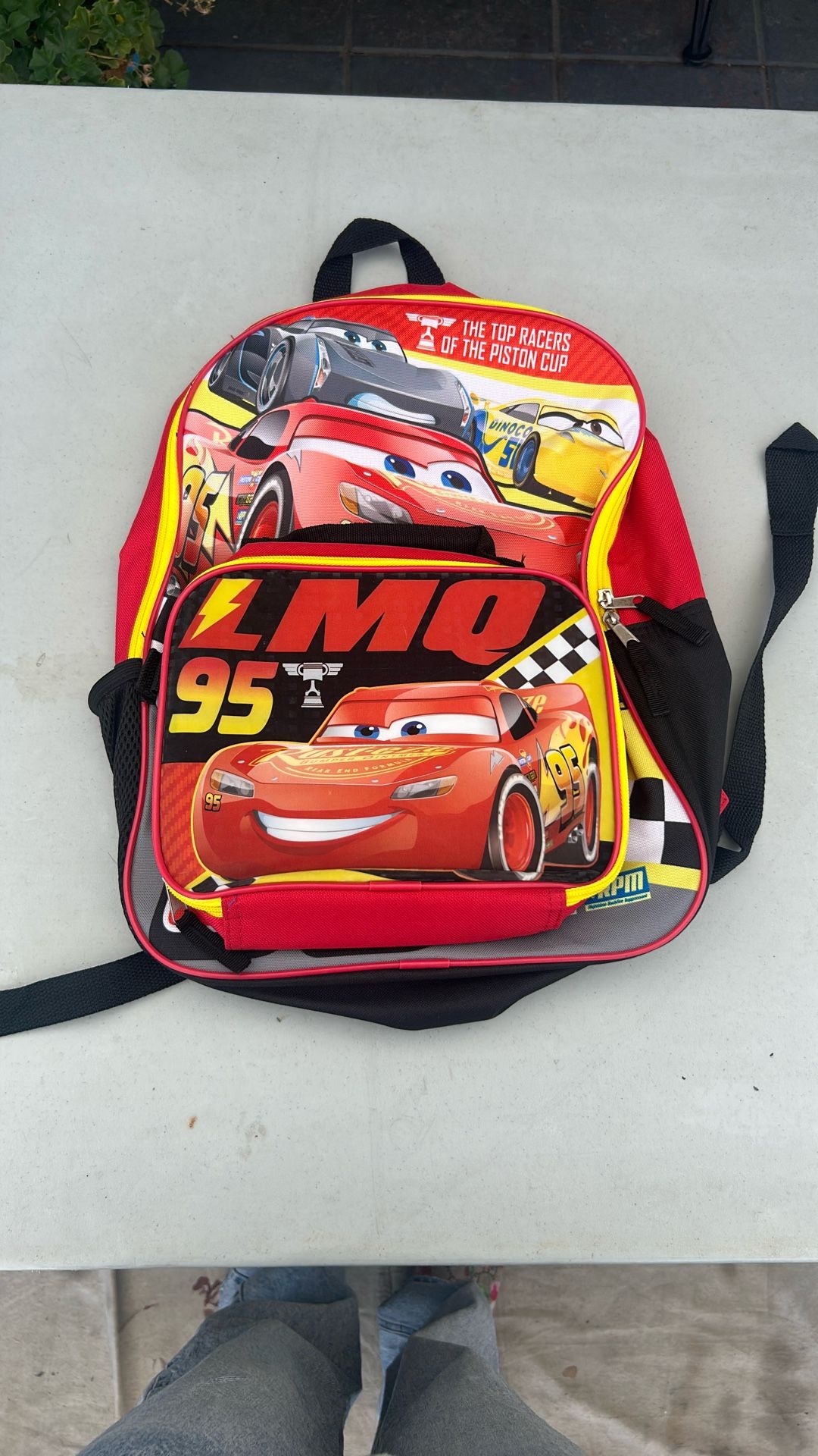 Lightning Mcqueen Backpack