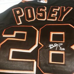 Buster Posey Autograph Jersey