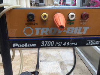 3700 psi 13hp Honda motor