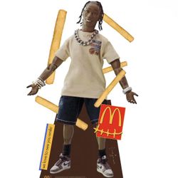 Travis Scott x McDonalds Action Figure Life-Size Cutout