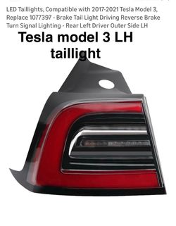 Taillight fit Tesla model 3 driver side