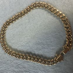 14k Gold Cuban Bracelet 