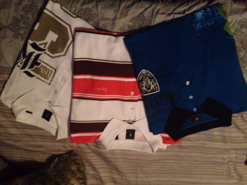 3 KANI GOLD polo shirts