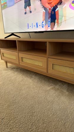 Rattan TV Stand