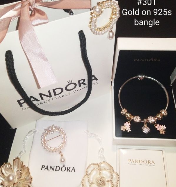 New Gold Pandora bracelet