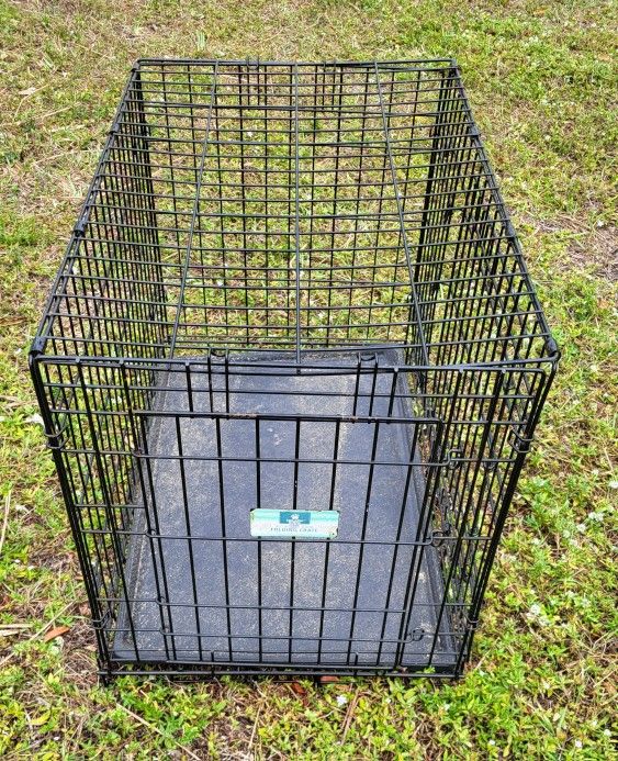 30" Folding Dog Crate