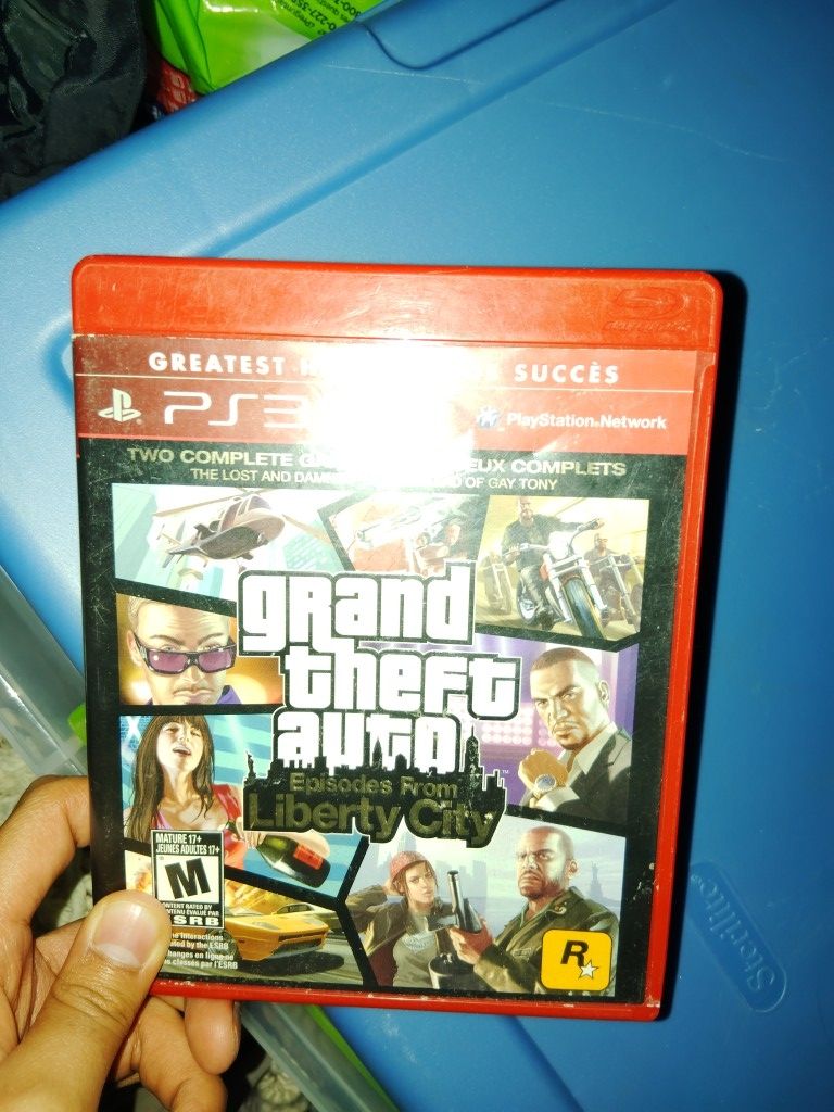 GTA Episodes From Liberty City PS3