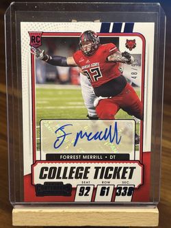 Panini Contenders #/99 Forrest Merrill Auto
