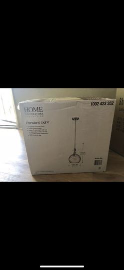 Pendant light and chandelier