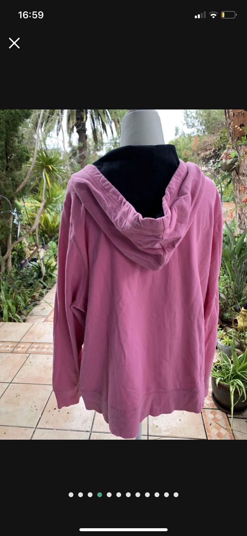 Pink Hoodie Size 18/20