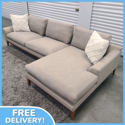 Mid-Century Modern Sectional Couch 💥 Free Delivery 💥