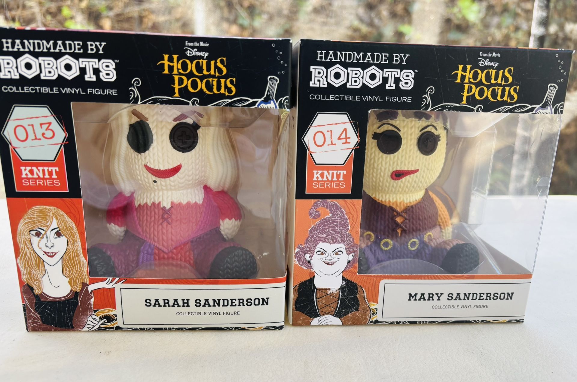 Hocus Pocus Vinyl Figures – Handmade by Robots (2-Pack) – NEW