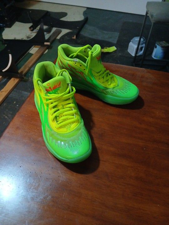 Puma MB.02 LaMelo Ball Nickelodeon Slime Basketball Shoes