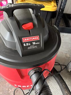 Craftsman 16-Gallon 6.0 HP Wet/Dry Vac