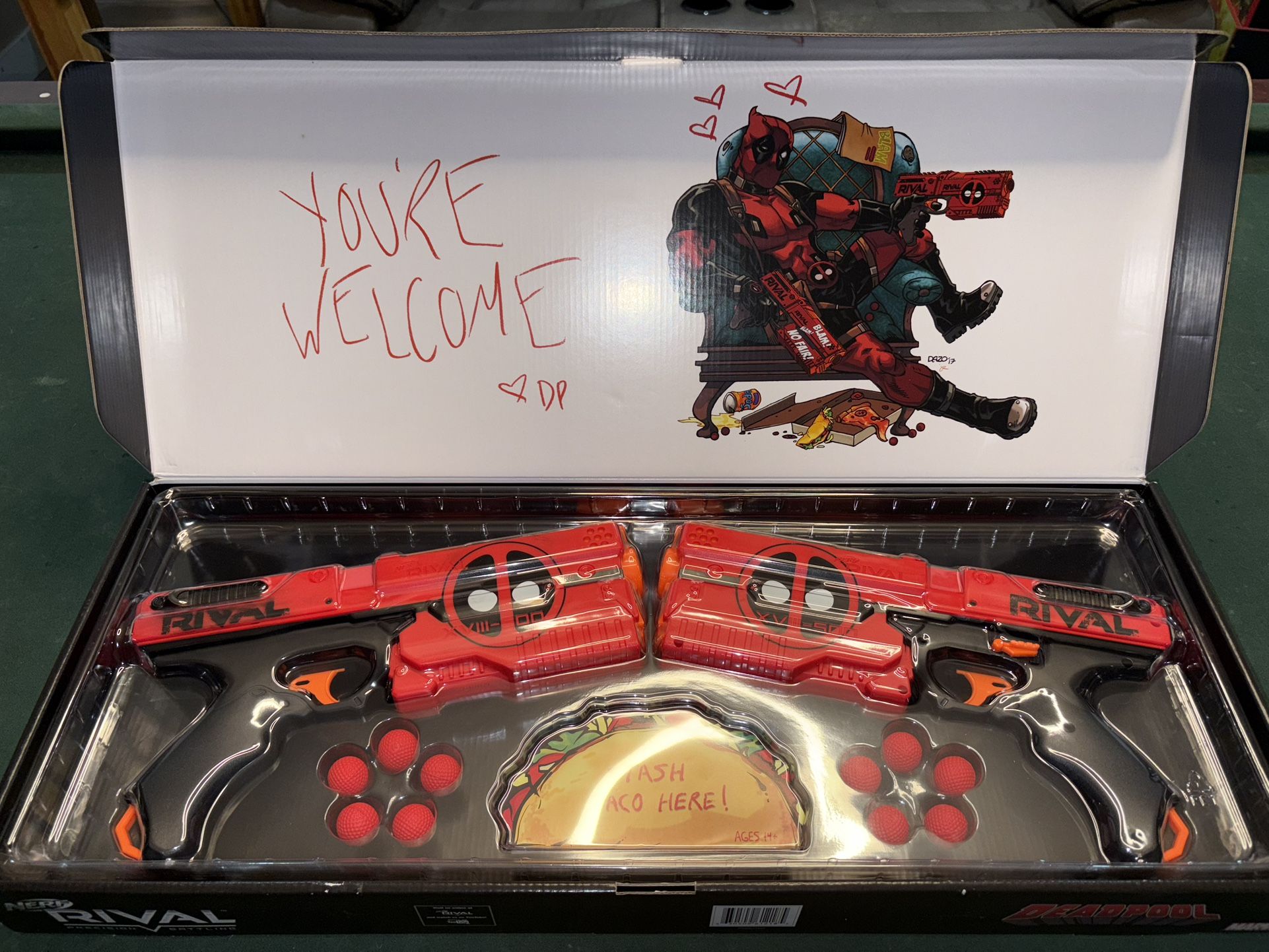 Deadpool Nerf Guns
