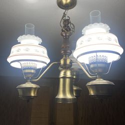 Two Chandeliers
