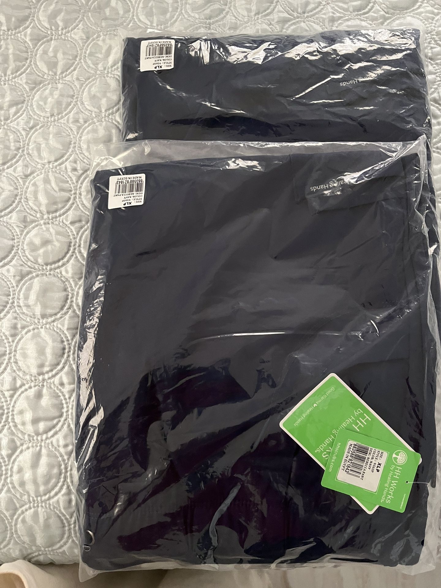 Scrub Set Large And One X-Large Shirt