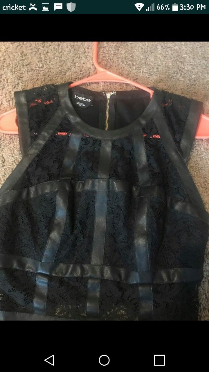 Bebe crop top