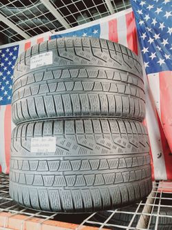 ⭐️ USED TIRES 295/30ZR19 PIRELLI PZERO FORCE SOTTO ZERO HIGH PERFORMANCE 295 30 20