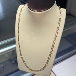 10K Two-Tone Necklace 