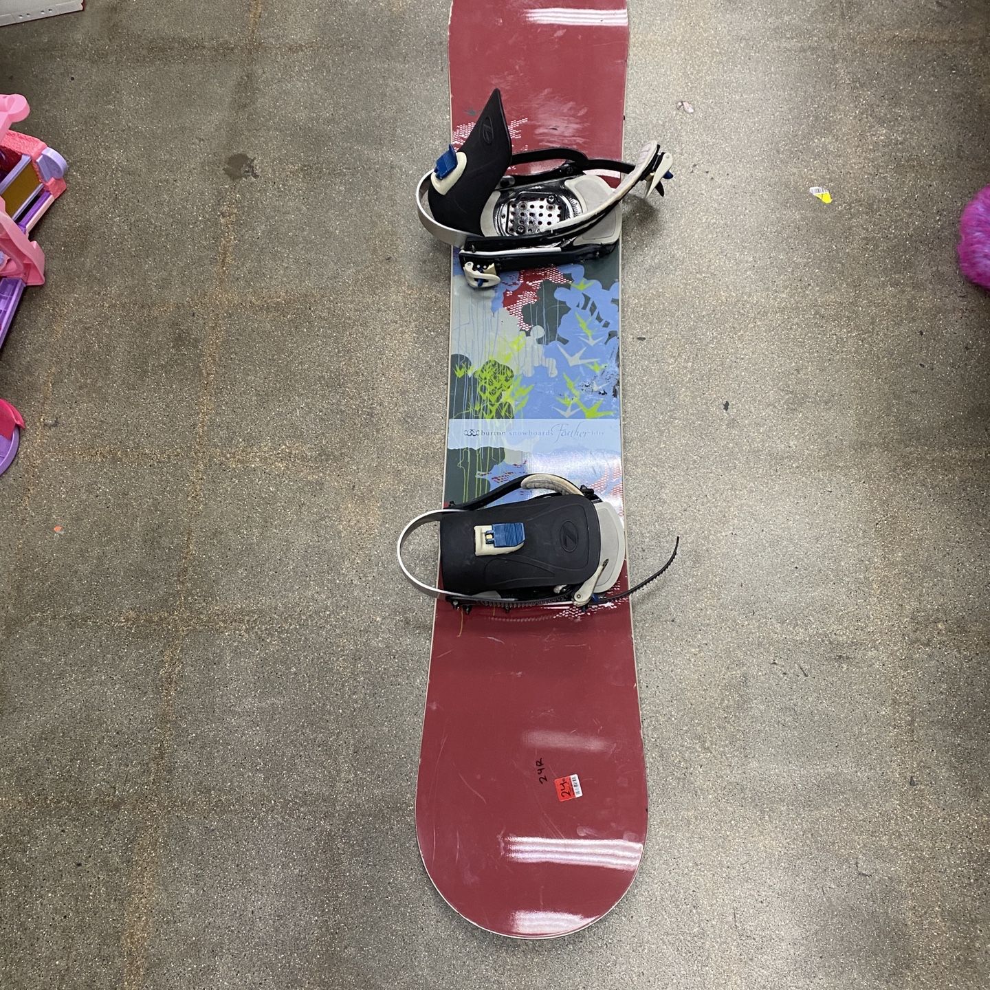 burton feather snowboard 150 - Women's 2008 Used Burton FEATHER Womens Snowboard