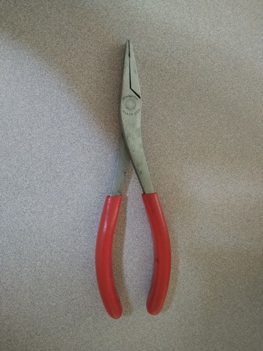 Snap On Tools 8" Duckbill Pliers USA 61ACP