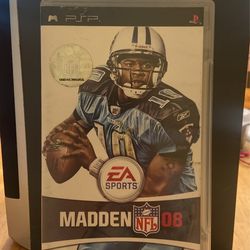 Madden 08 PSP Game