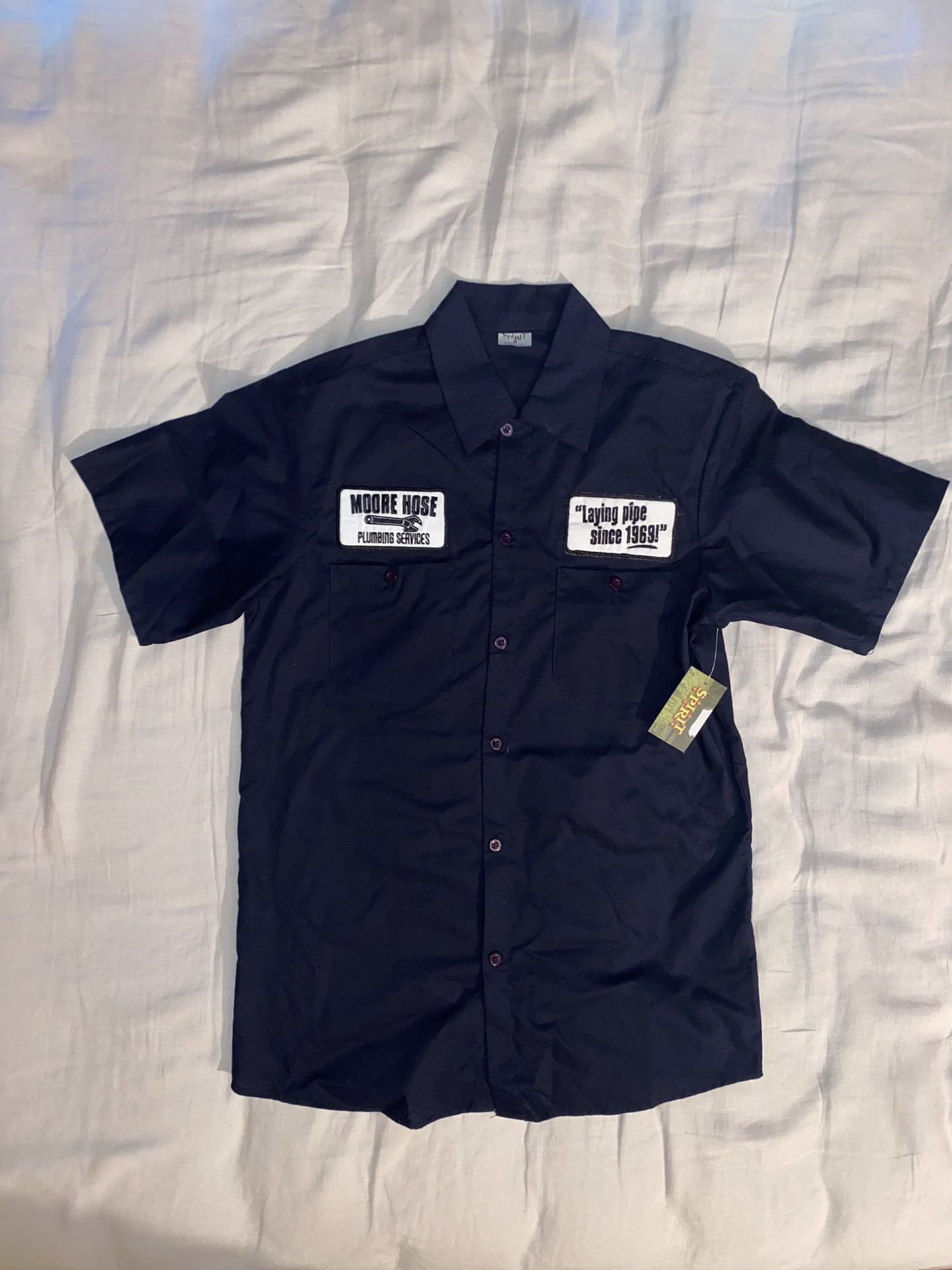 Moore Hose Mechanic Work Shirt (Brand New) M