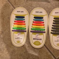 No Tie Flat Shoelaces For Kids