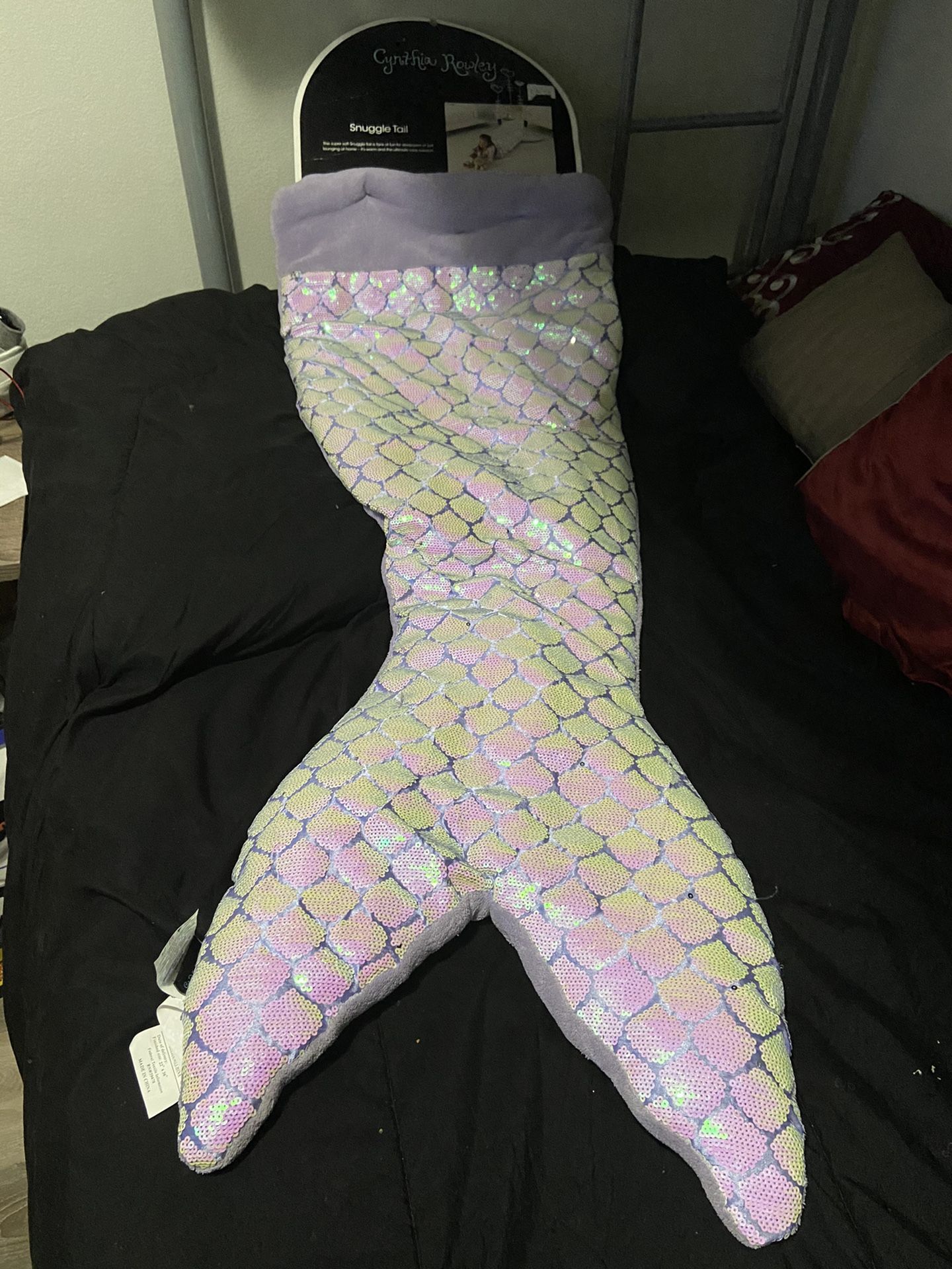Cynthia Rowley Mermaid Snuggle Tail Blanket
