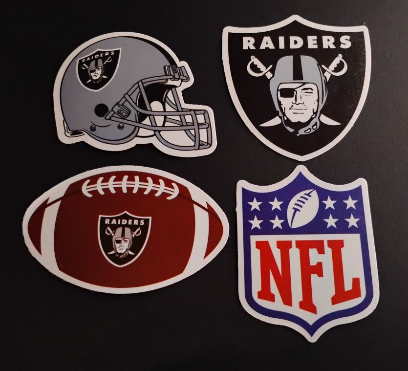 Las Vegas Raiders Stickers lot
