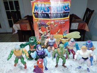 MOre added Masters of the Masters Universe Figures with Collectors Case