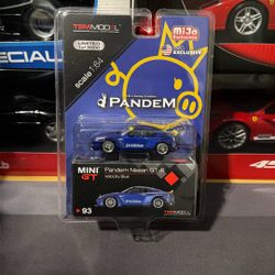 Mini GT Pandem Nissan GT-R Velocity Blue #93