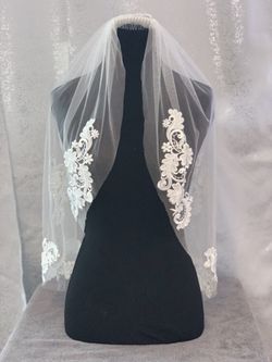 Brida Veil. Lace veil. Wedding Veil