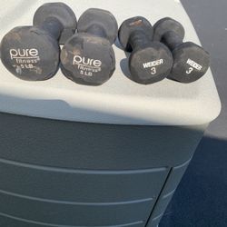 16lbs Of Dumbells  (2 5lbs, 2 3lbs)