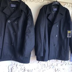Mens Brand New Coats From Dillard W Tickets Only 20$ Each 