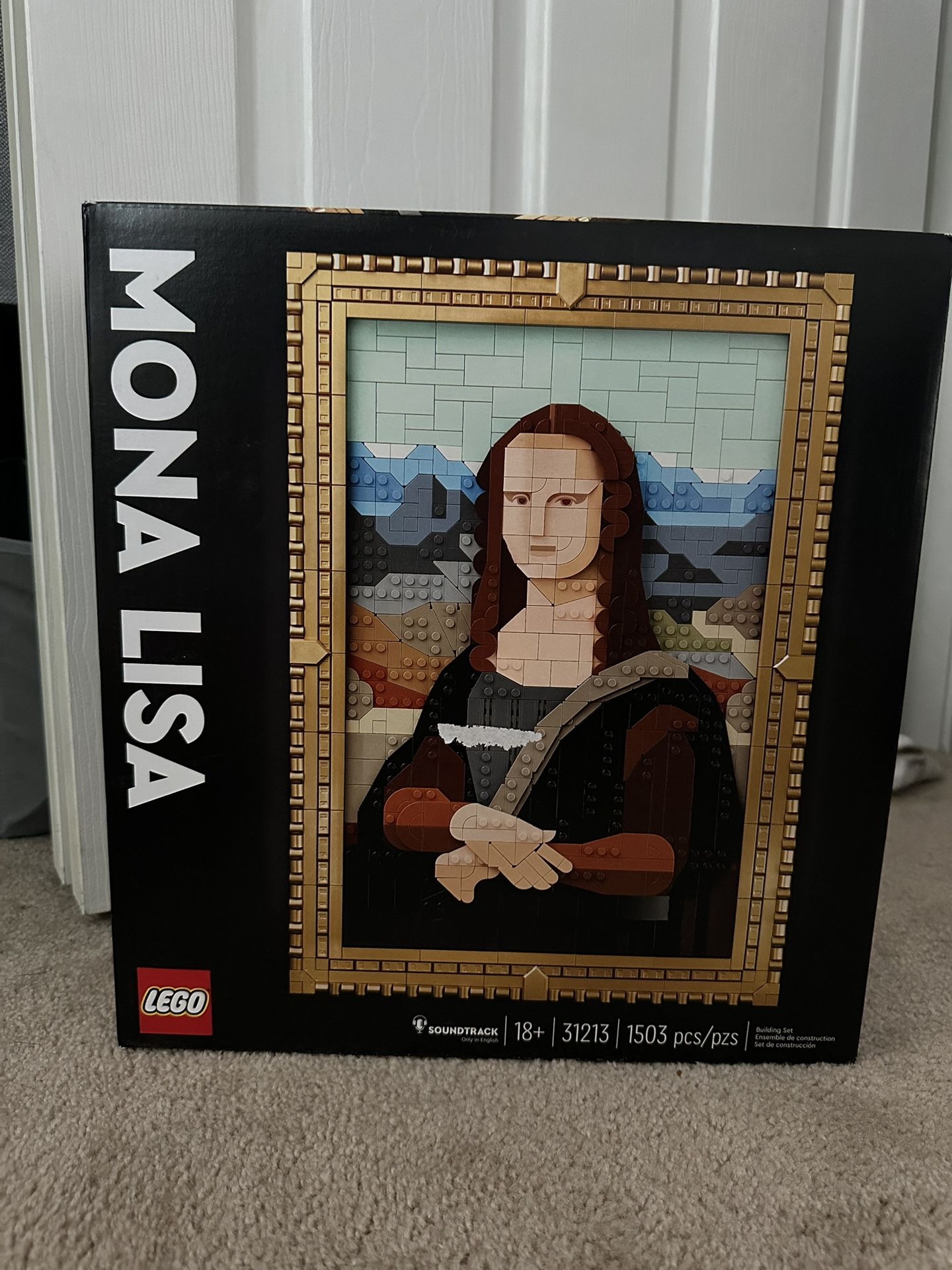 Mona Lisa Lego Set