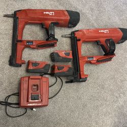 Hilti BX 3 Concrete Nail Gun Tool Lot (will Seperate If Need Be)