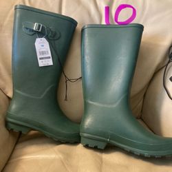 Available 👈Tall Rain Boots Women’s Size 10 ❗️NEW