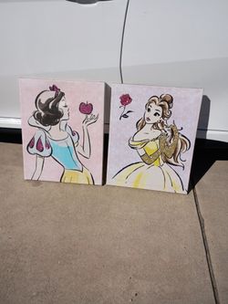 Disney Princess Canvas Prints