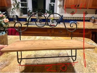 Mexican rustic shelf