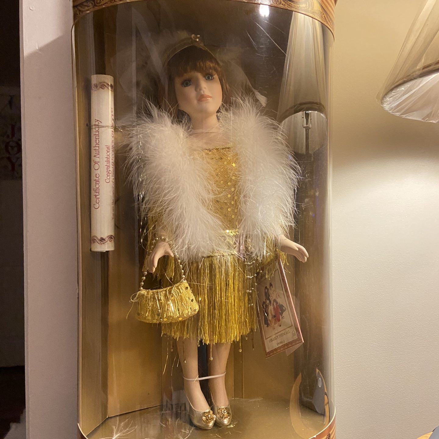 1920's Collectors Choice Porcelain Doll 15" New in Box Fashions of the Century