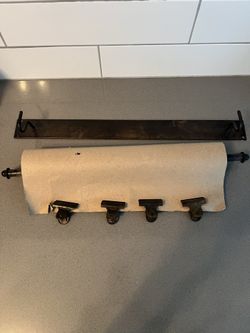 Rustic Craft Paper Dispenser/Scroll