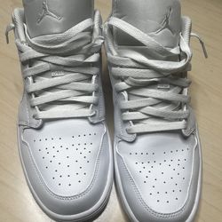 Air Jordan 1 Low – Triple White – Size 13