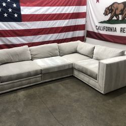 Free Delivery - Jonathan Louis Microfiber 4 Piece Modular Sectional Couch 
